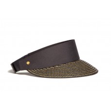 Eric Javits Designer Mujer&apos;s Headwear Hat  Champ Visor  Black Speckle 876172038581 eb-41881453